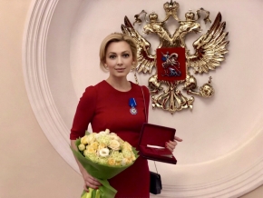 Ольгу Тимофееву Орденом Почета наградил Владимир Путин