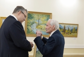 Выставка «Художник и солдат» открылась в Ставрополе