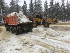В Ставрополе без остановки заработала снегоуборочная