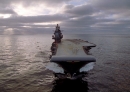 Экипаж ТАВКР «Адмирал Флота Советского Союза Кузнецов» торжественно отметил 25-летие корабля