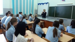 Антинаркотические уроки провели на Ставрополье для кадетов полицейского класса