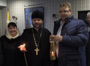 Благодатный огонь в России - зажёгся на Ставрополье