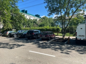 Стихийную парковку ликвидировали на улице Осетинской в Ставрополе