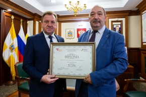 С генсеком Евразийского отделения Всемирной организации «Объединенные города и местные власти» встретился мэр Ставрополя