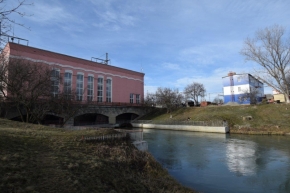 Строительство зданий новых распределительных устройств ведут на Каскаде Кубанских ГЭС