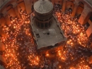 На Ставрополье встречают благодатный огонь